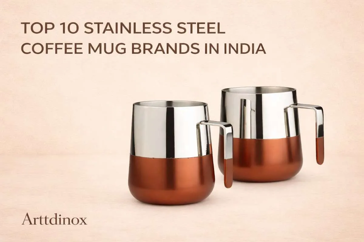 Top 10 Stainless Steel Coffee Mug Brands in India