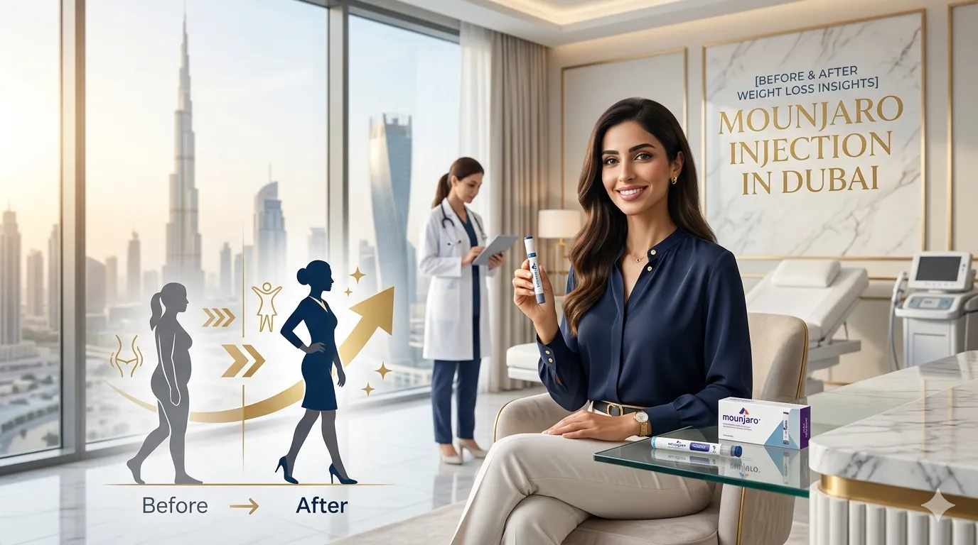 Mounjaro Injection in Dubai: Before & After Weight Loss Insights