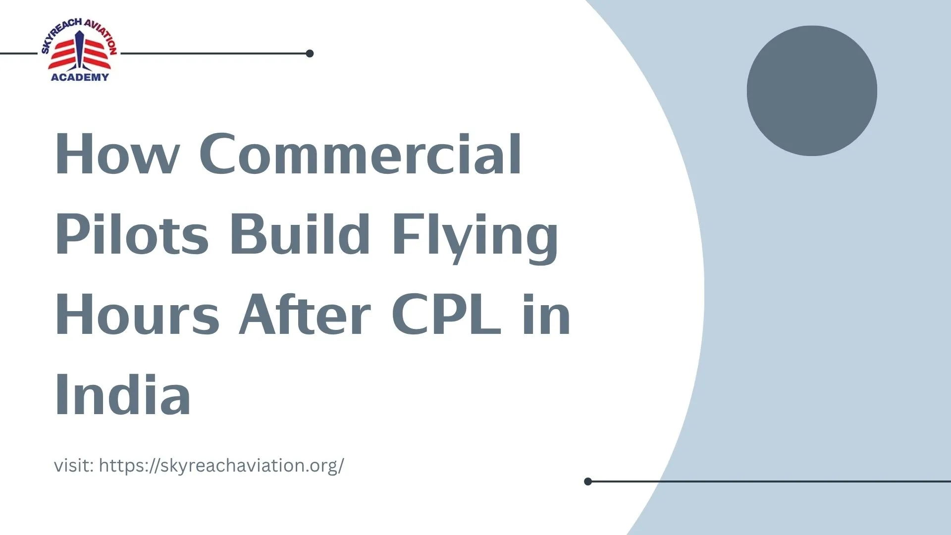 How Commercial Pilots Build Flying Hours After CPL in India