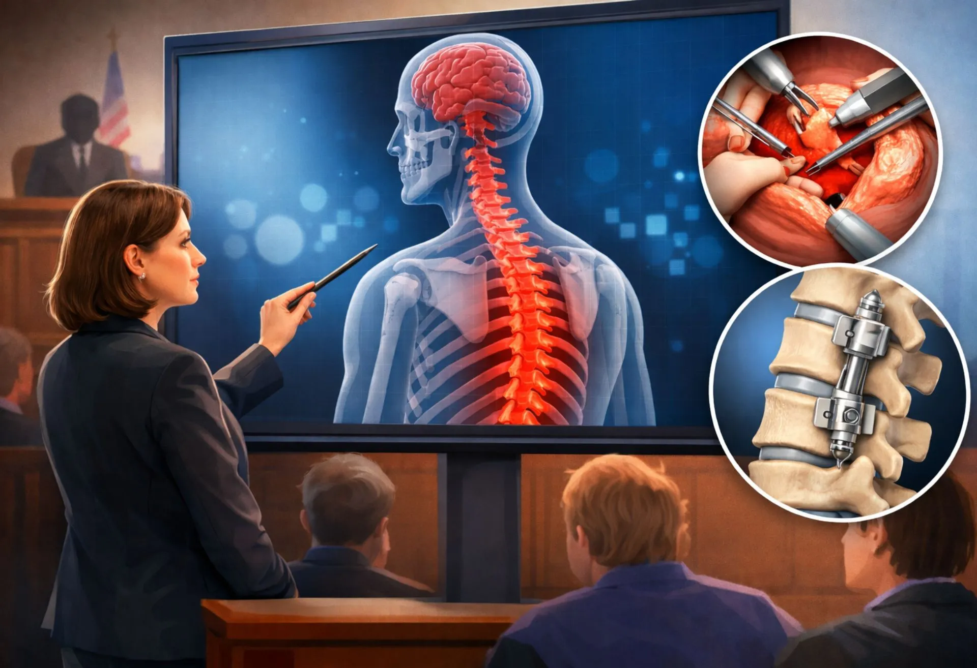 3D Medical Device Failure Animation: How Attorneys Prove Defective Implants Caused Harm