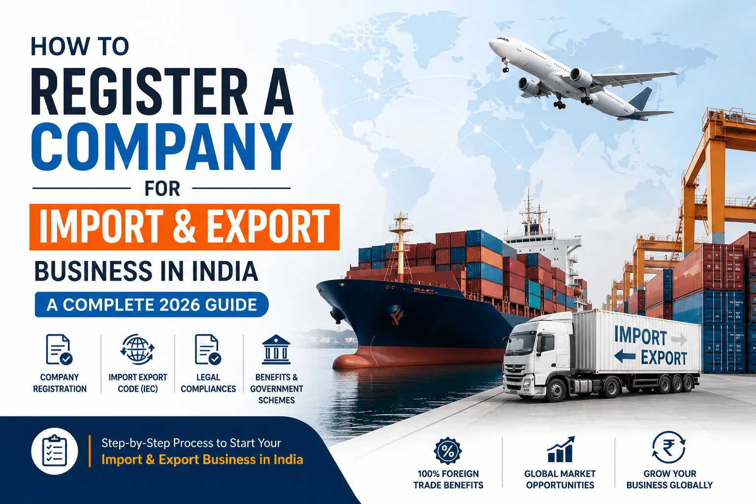 How to Register a Company for Import & Export Business in India: A Complete 2026 Guide