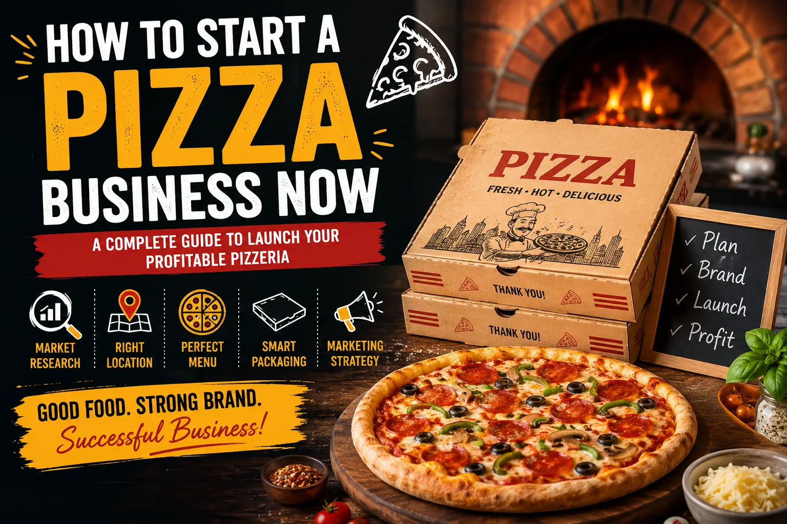 How to Start a Pizza Business Now: A Guide