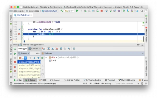 Debugging in android studio Debugging in android studio