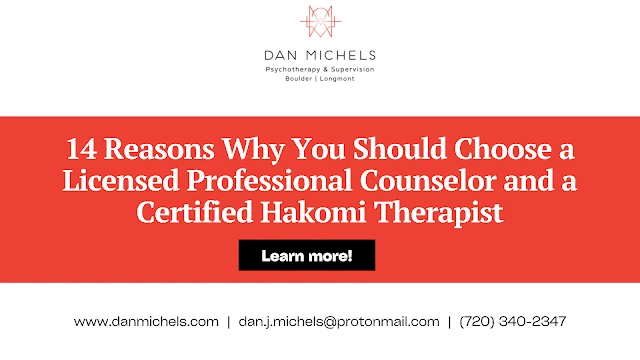 14 Reasons Why You Should Choose a Licensed Professional Counselor and a Certified Hakomi Therapist
