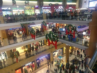 Merry Xmas in Pacific Mall, Dehradun