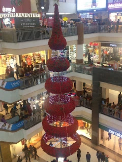 Merry Xmas in Pacific Mall, Dehradun