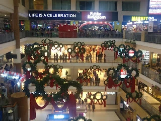 Merry Xmas in Pacific Mall, Dehradun