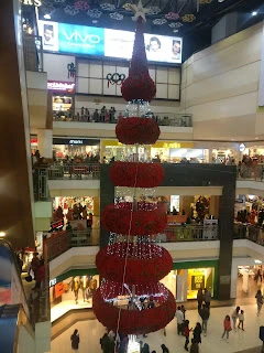 Merry Xmas in Pacific Mall, Dehradun