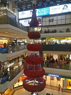 Merry Xmas in Pacific Mall, Dehradun