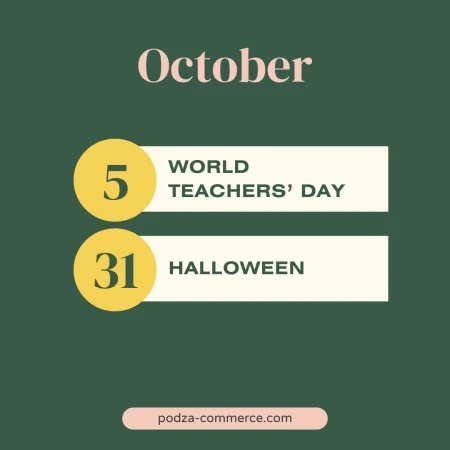 october holiday calendar october holiday calendar