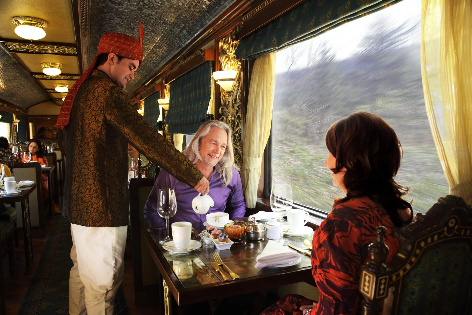 Inside the World’s Most Luxurious Train: The Maharajas’ Express