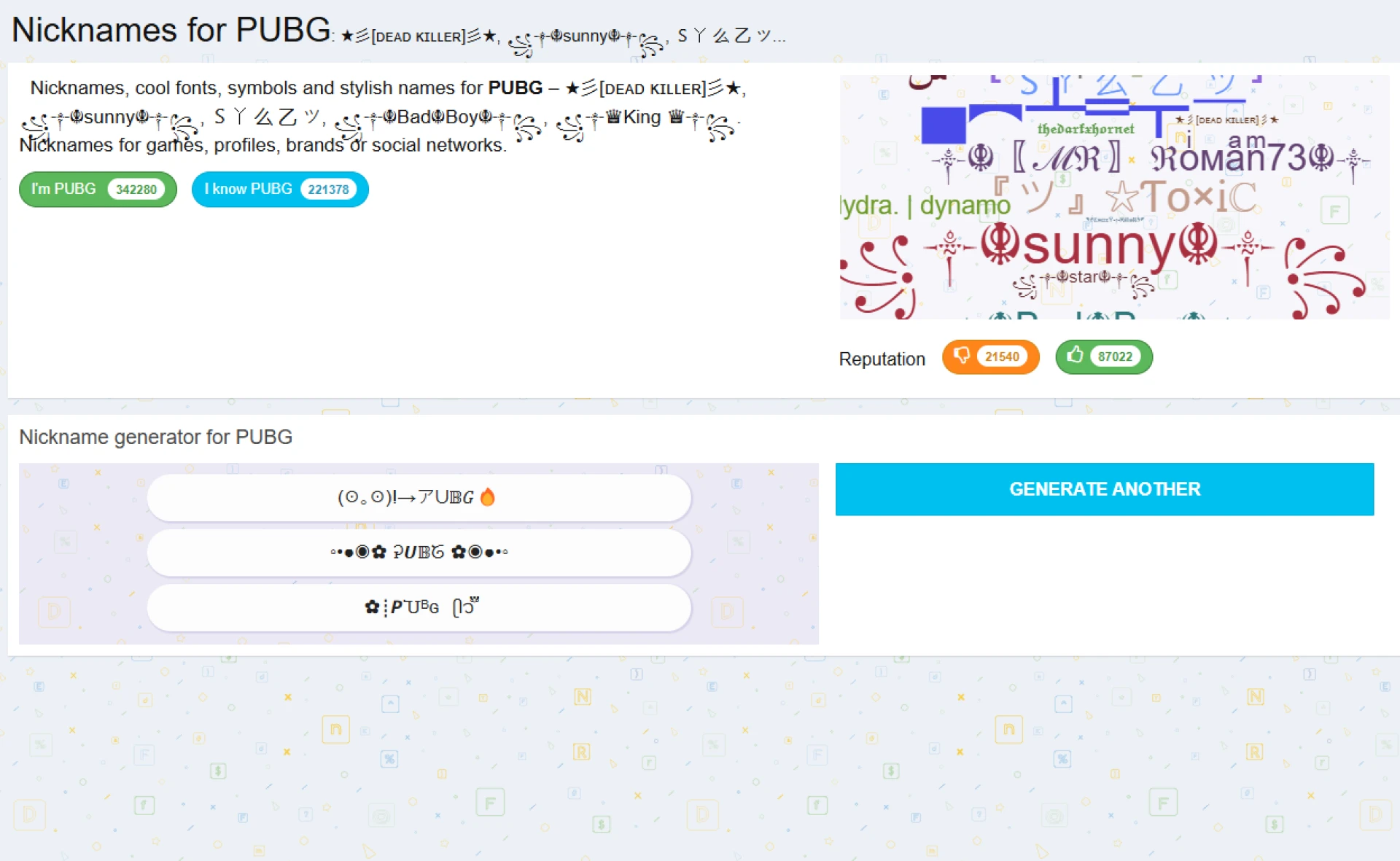 Ultimate Guide to Using PUBG Name Generators: Create Cool and Unique Usernames