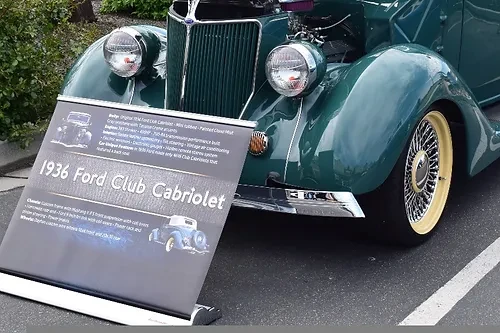 Promote Your Vehicle with Professional Car Show Signs