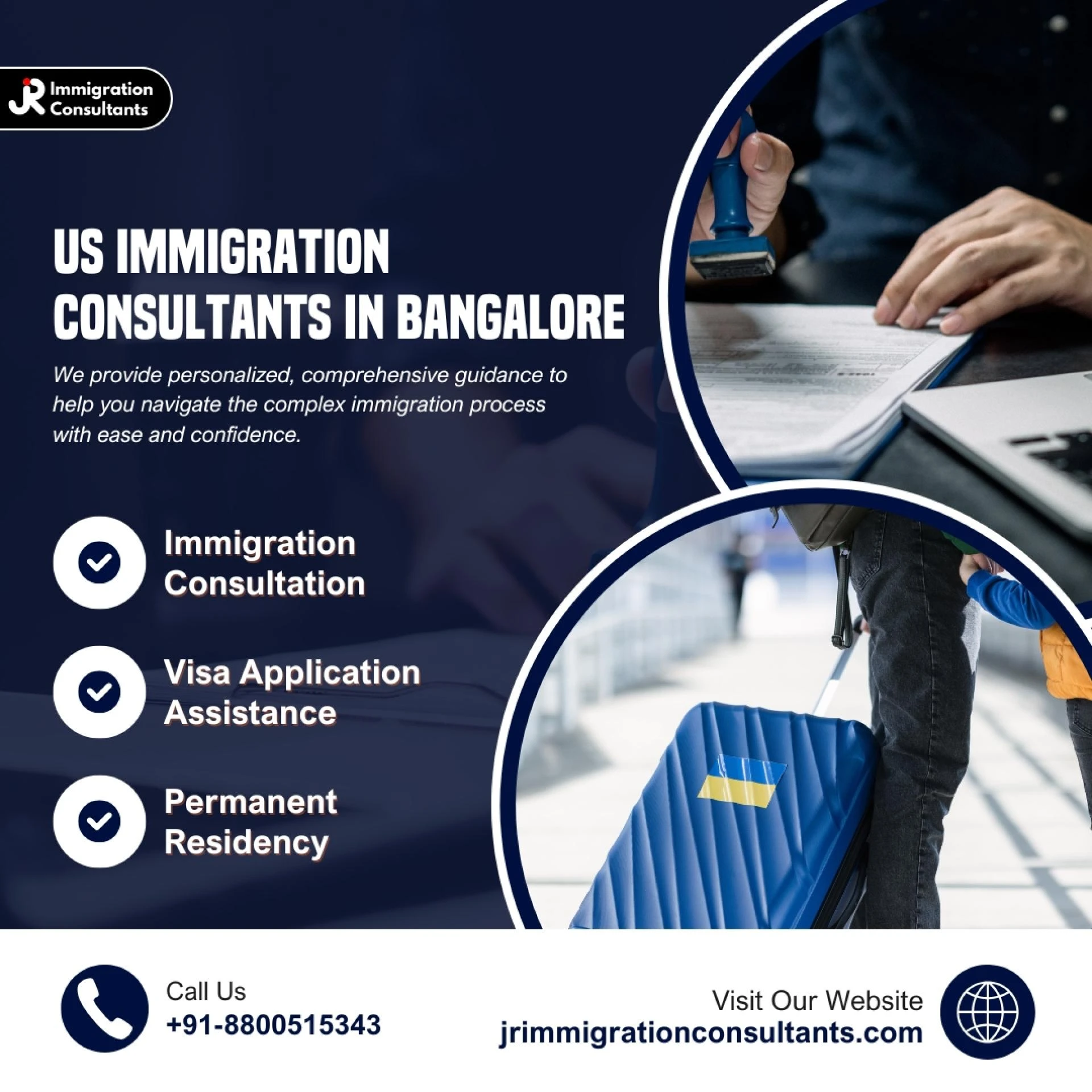 USA Visa Consultants in Bangalore - Trusted US Immigration Services by JR Immigration Consultant