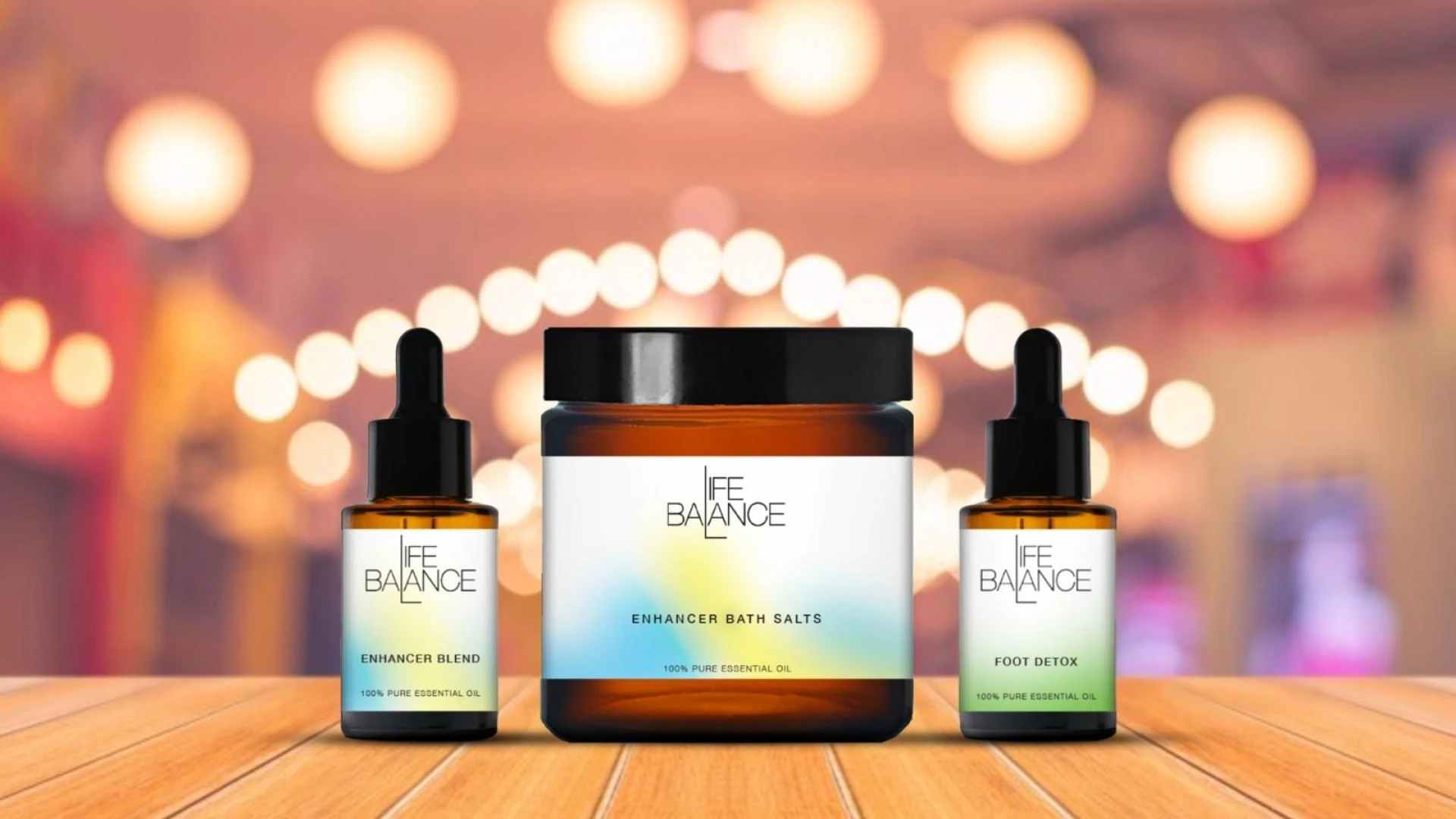 Life Balance Wheel, Aura Enhancer Blend & Ayurvedic Oil Guide