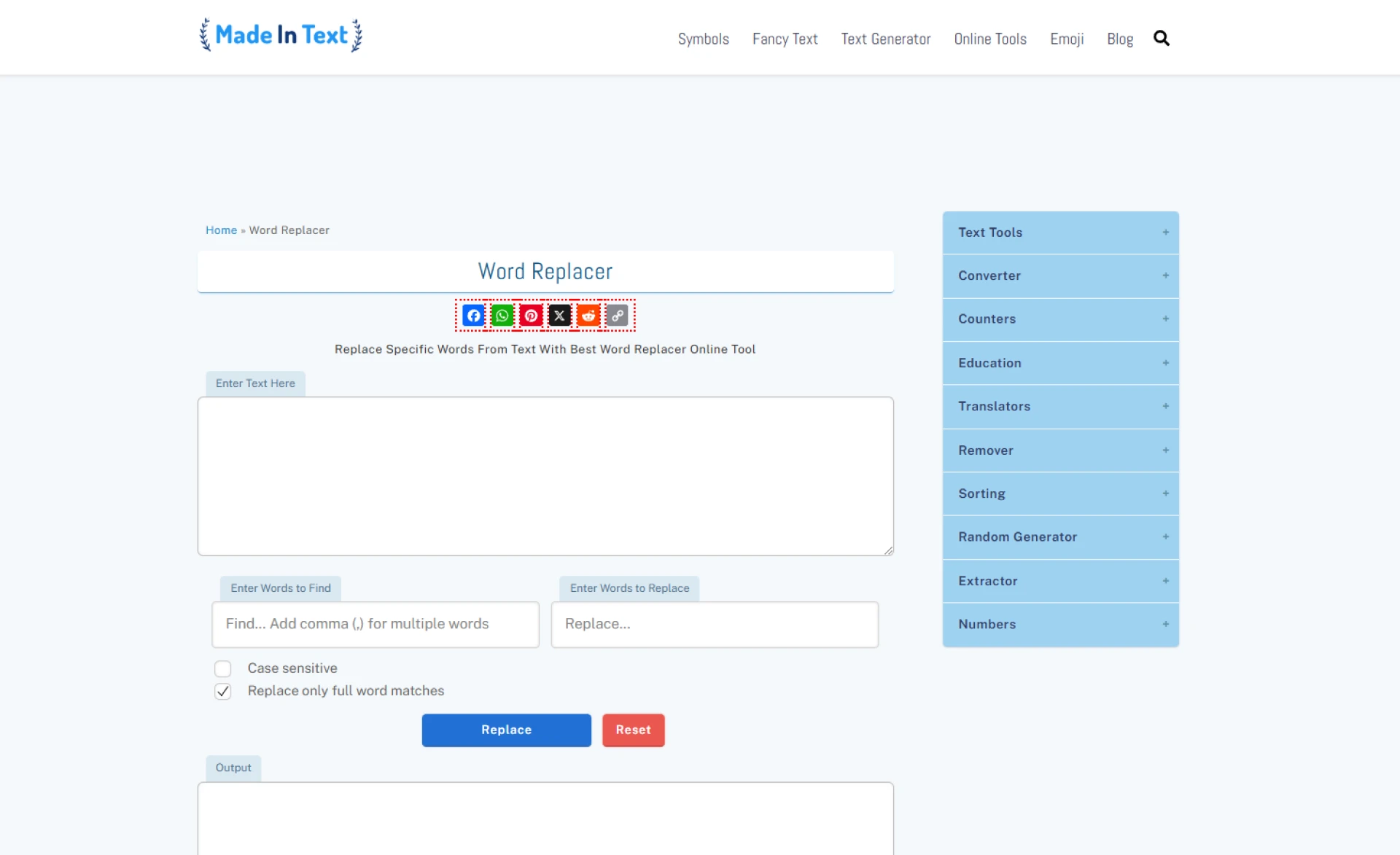 10 Best Tools to Replace Text Online for Free
