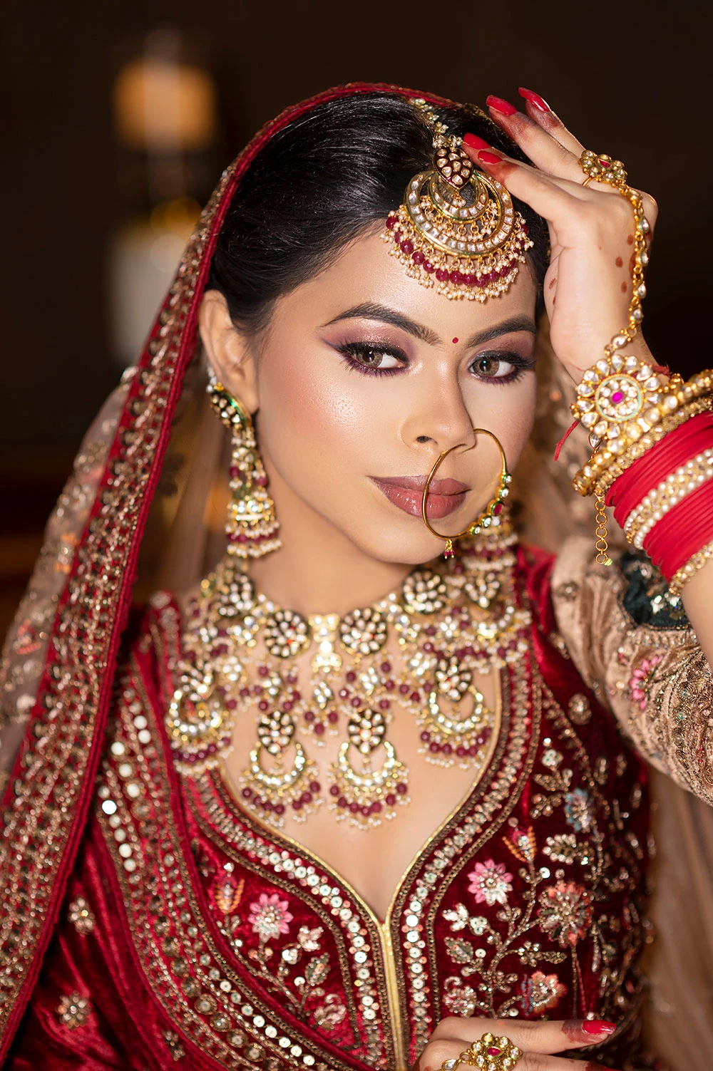 Hire a Professional Makeup Artist in Delhi for Stunning Bridal Looks