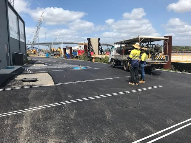 Safety and Organization with Car Park Marking
