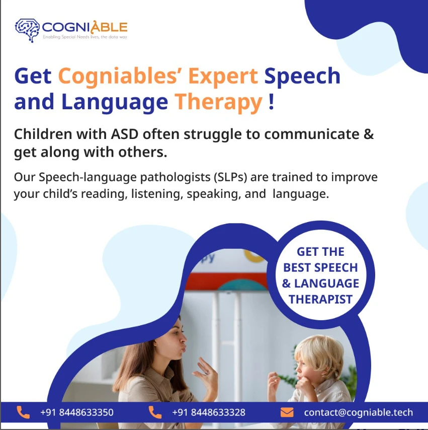 Speech and Language Therapy in Gurgaon | Cogniable