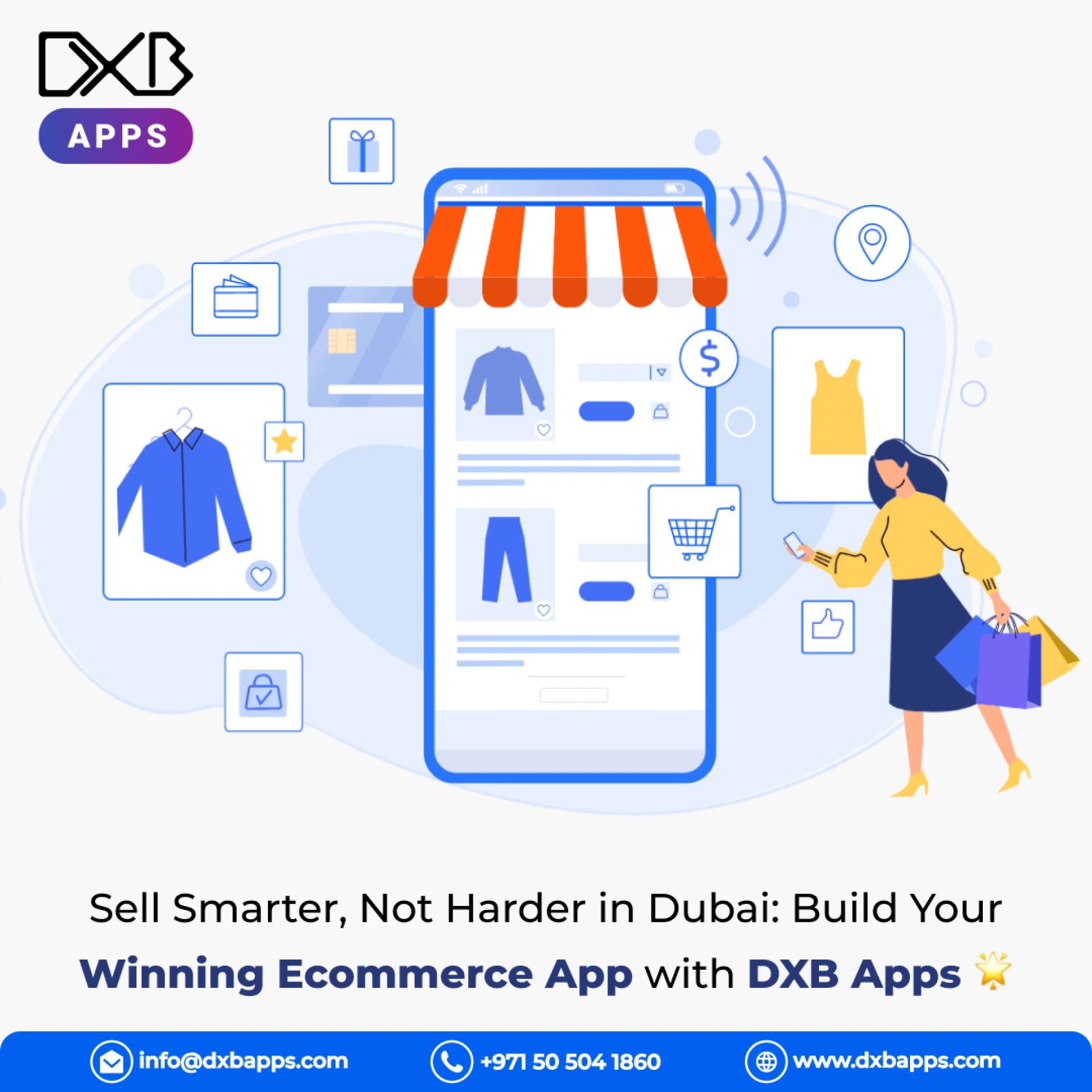 DXB APPS offers top mobile app development Abu Dhabi services