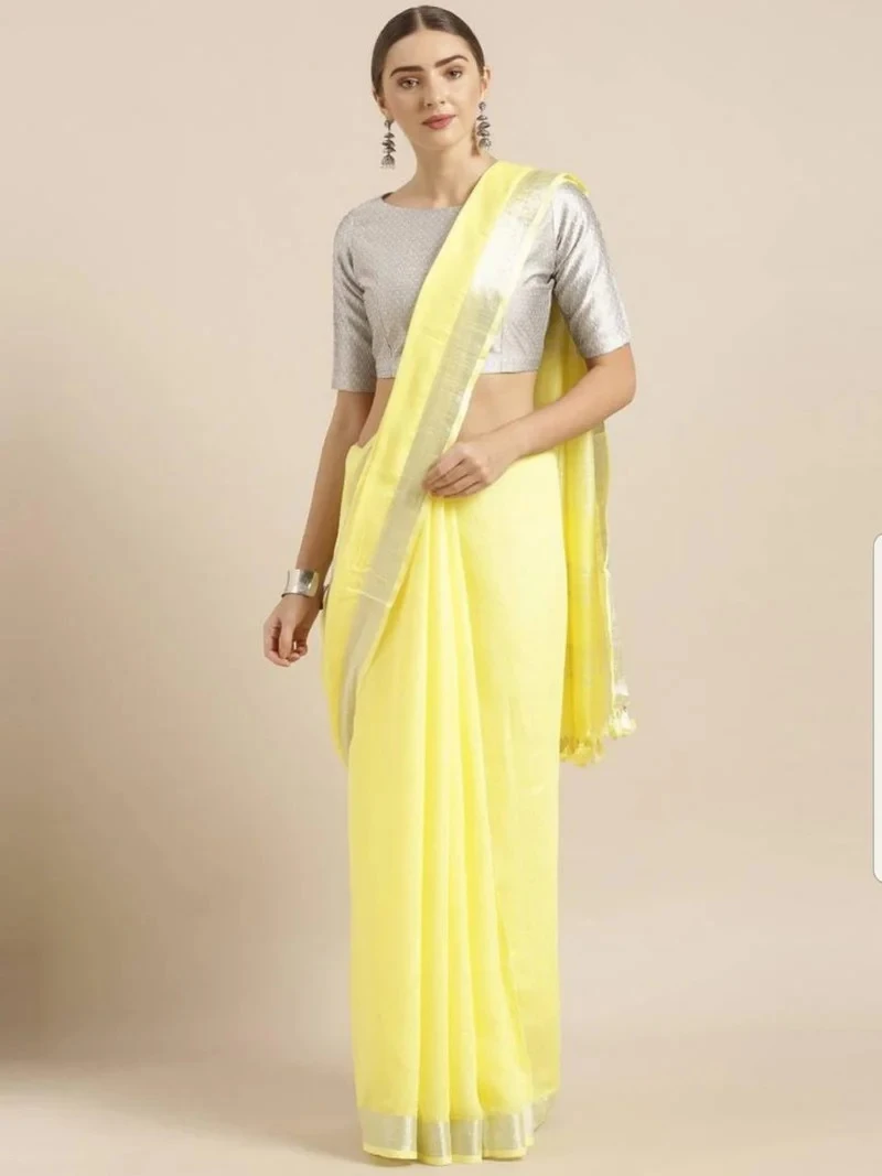 Linen Sarees for Summer – Comfort, Elegance & Confidence in Every Drape