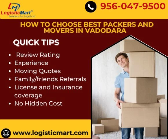 Rental Search Before Moving with the Best Packers and Movers in Vadodara