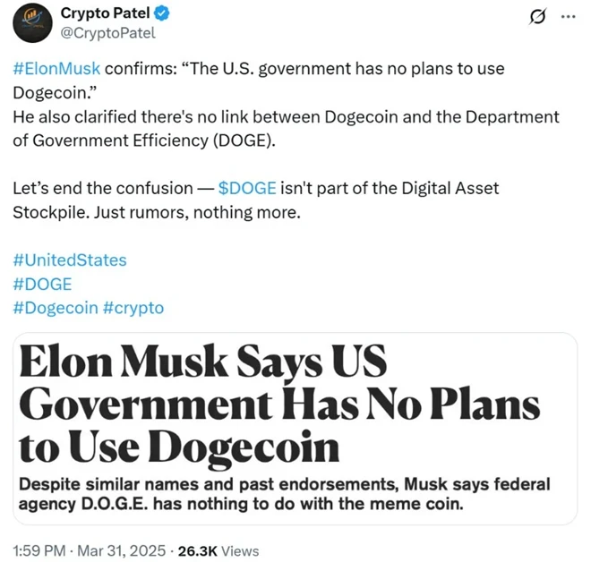 Can Dogecoin Overcome Market Uncertainty and Reach $1?