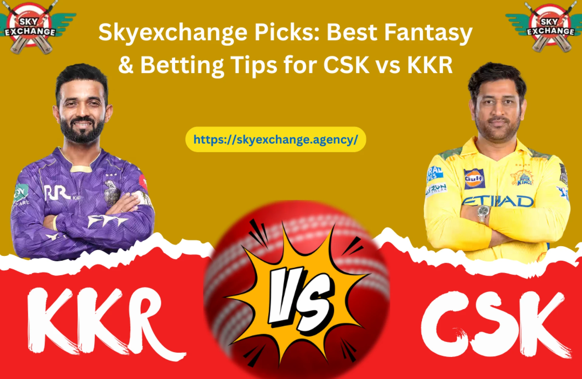 Sky Exchange ID: KKR vs CSK Match Insights, Tips & How to Get Started