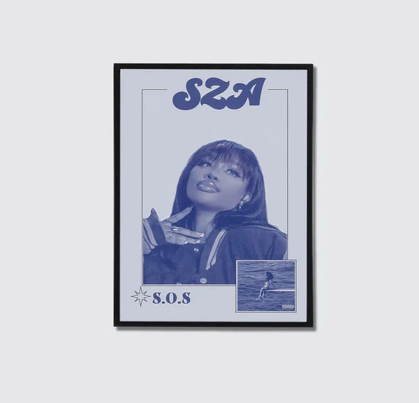 SZA Poster Collection – Sorokas Exclusive Wall Art for True Fans