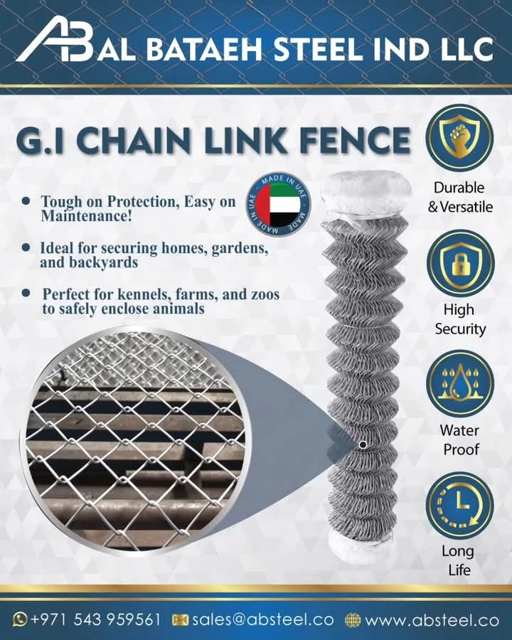 Hot Dipped G.I Galvanized Fence