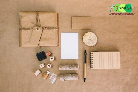 What are the long-term benefits of using eco-friendly stationery for both companies and the planet?