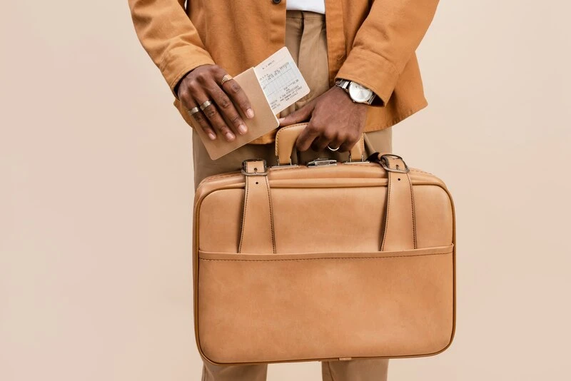 The Journey of Luxury Luggage: The Life of Leather