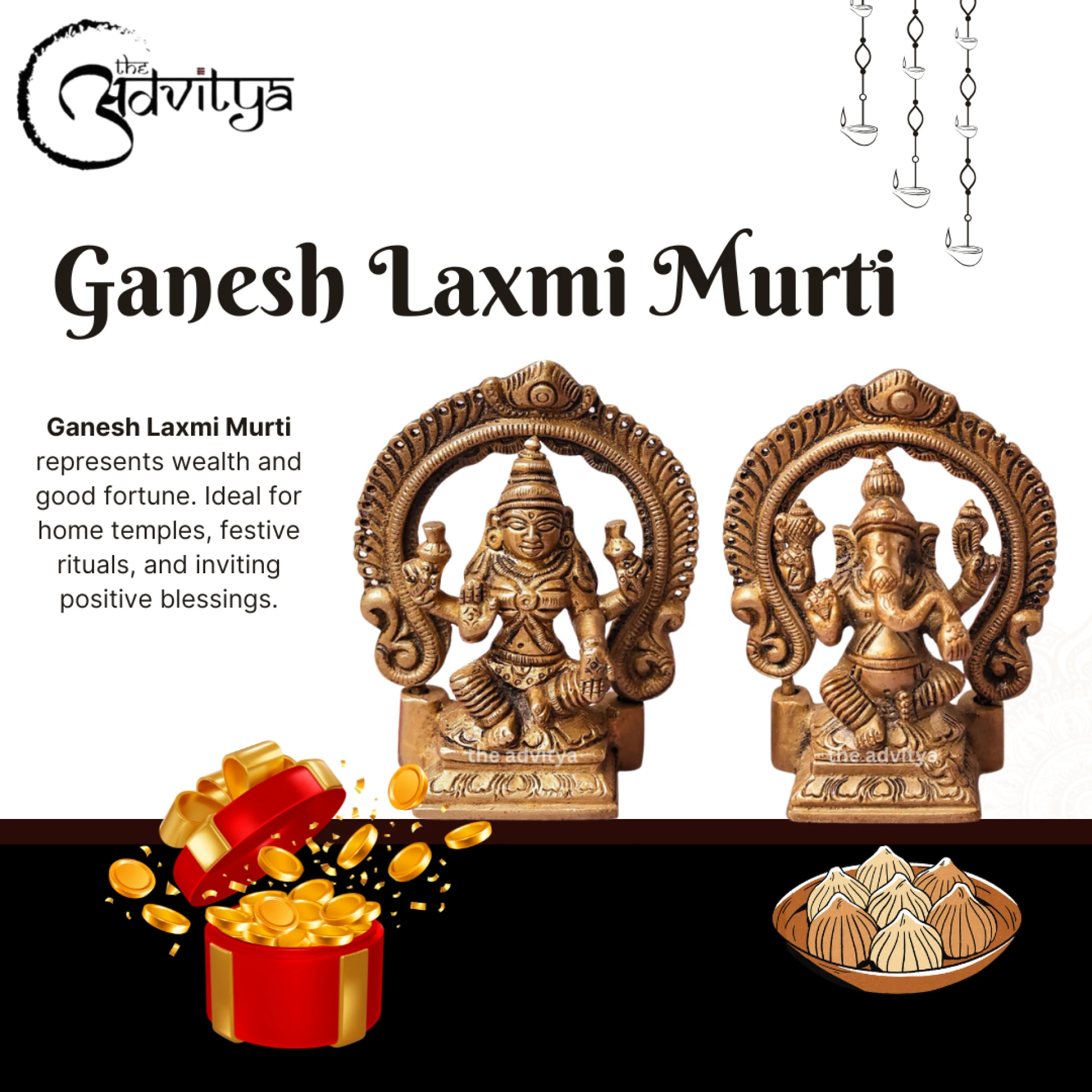 Chanting Powerful Ganesh Laxmi Mantras for Wealth and Wisdom