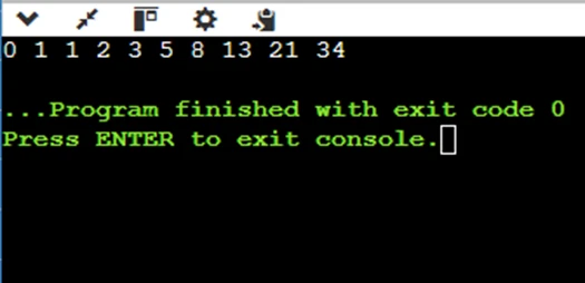 Fibonacci series program in Java