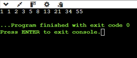 Fibonacci series program in Java