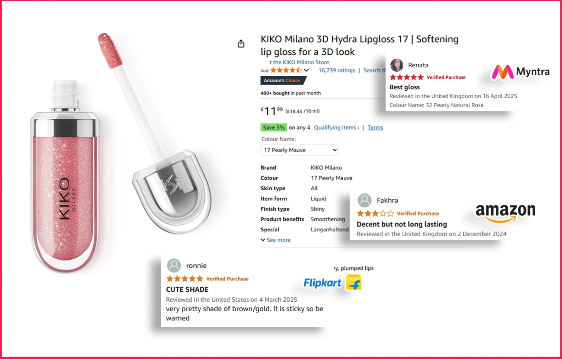 Enhance Influencer Campaigns Using E-Commerce Review Sentiment Data