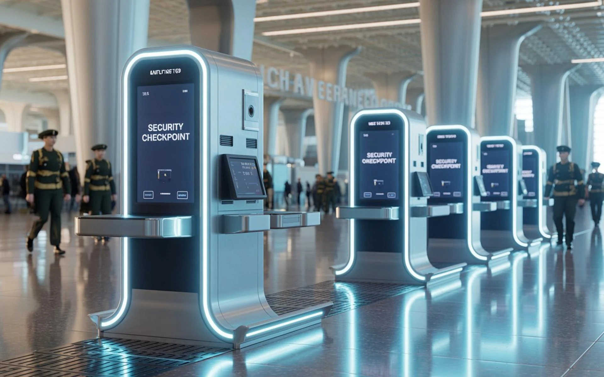 The Strategic Role of Check-in Kiosks in Military Airport Terminals