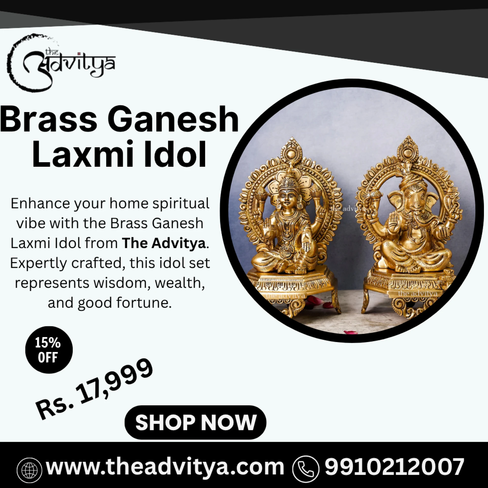 Daily Prosperity Rituals around Your Ganesh Laxmi Idol
