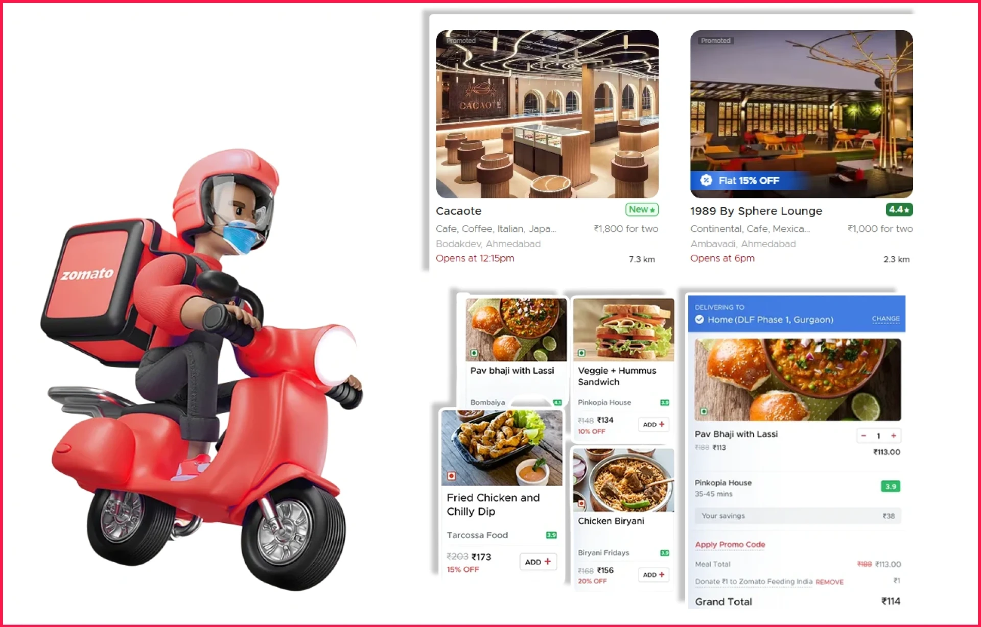 Zomato India 1M+ Review Insights to Optimize Menu Pricing