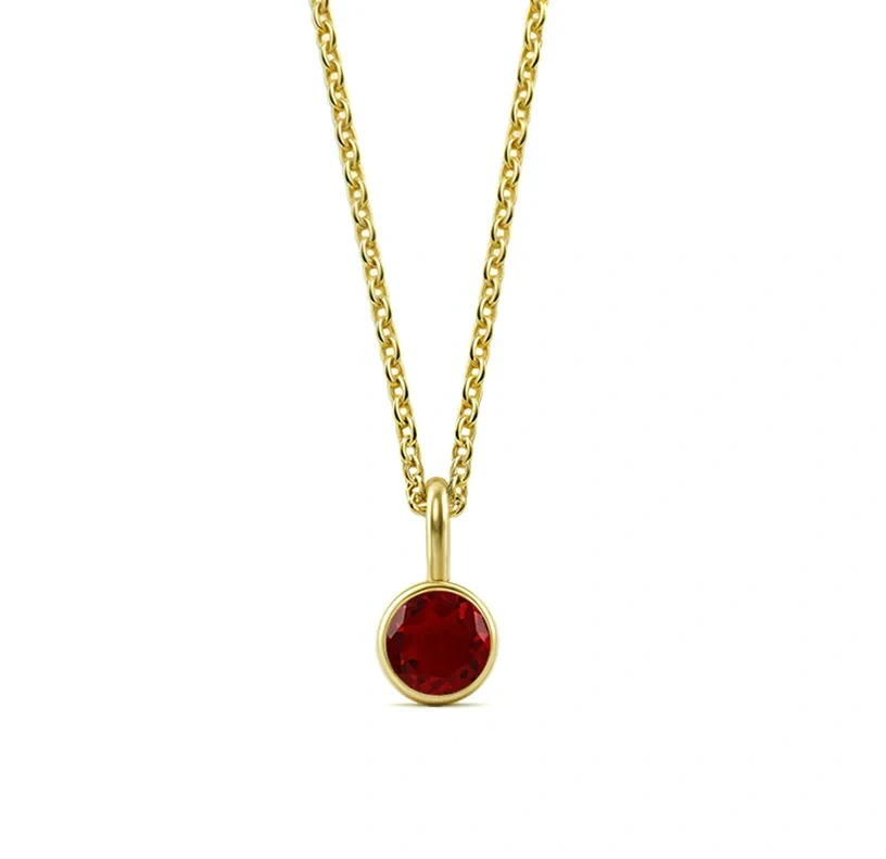 The Perfect 1st Anniversary Gift: A Ruby Necklace for Your July Love