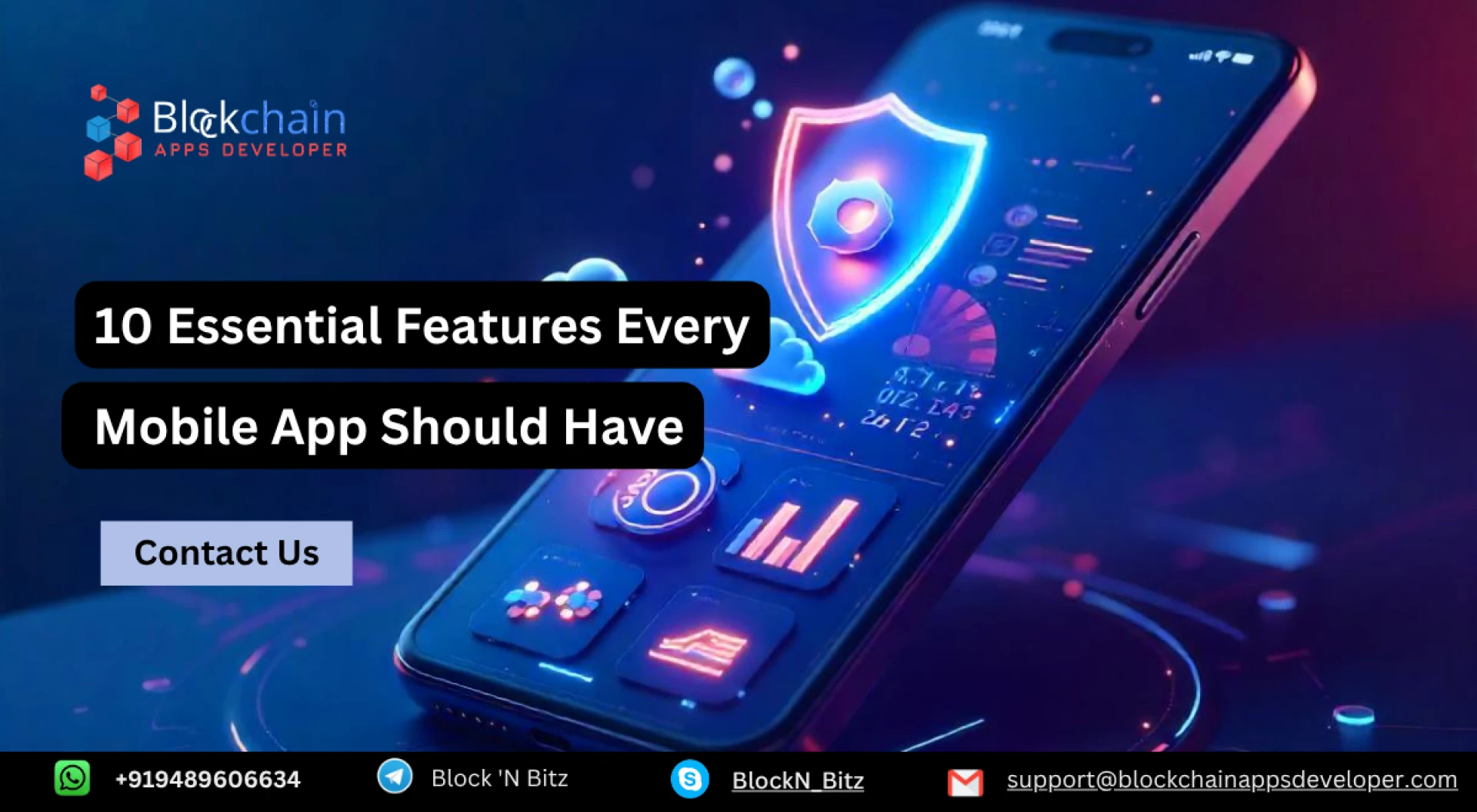 10 Essential Features Every Mobile App Should Have | BlockchainAppsDeveloper