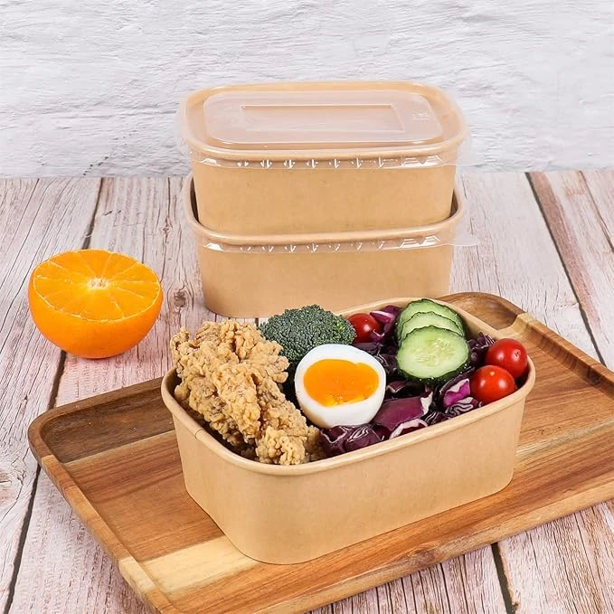 Savor the World Sustainably: How Eco-Friendly Paper Salad Bowls Are Changing Global Takeout Culture