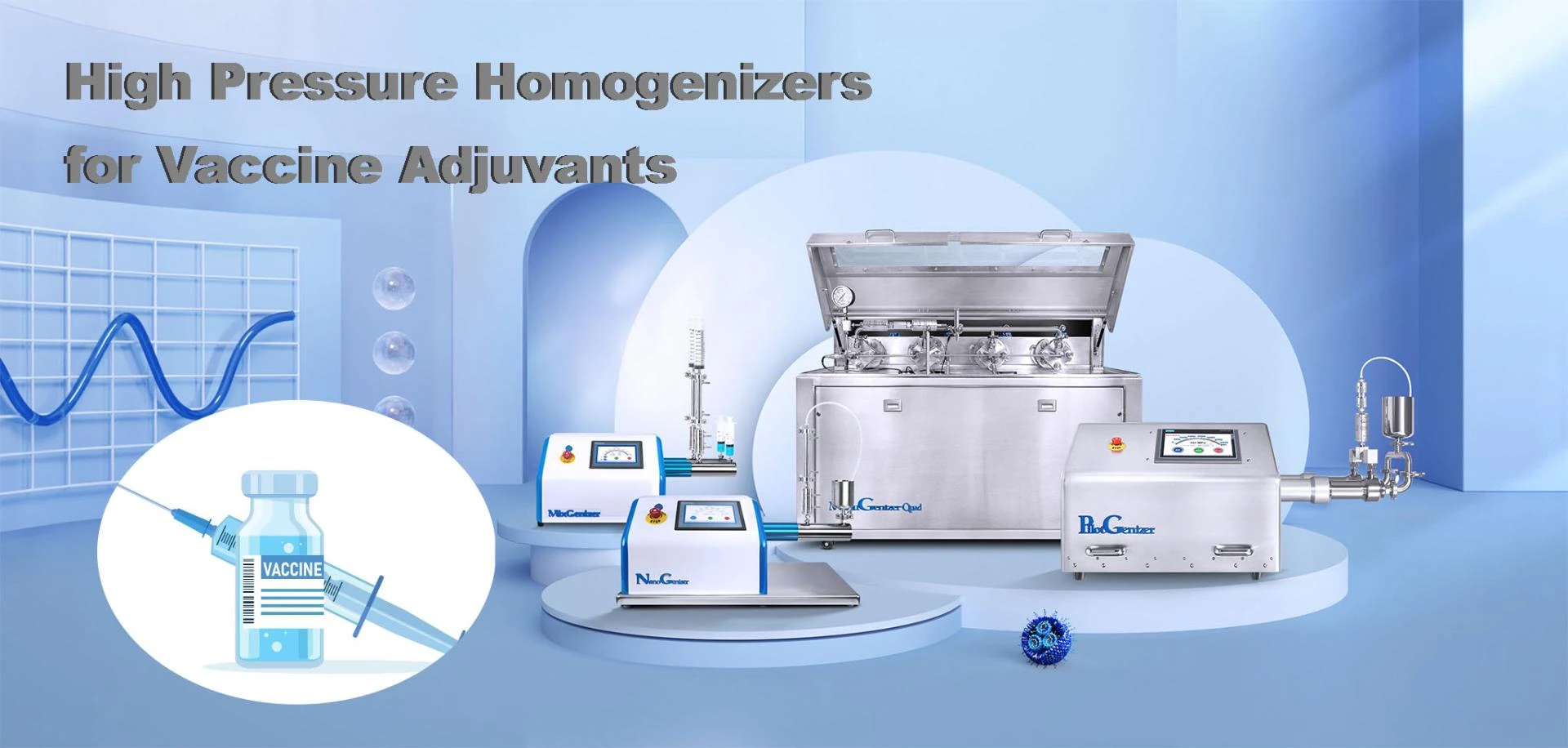 Benefits of Vaccine Adjuvant Production with High-Pressure Homogenizers