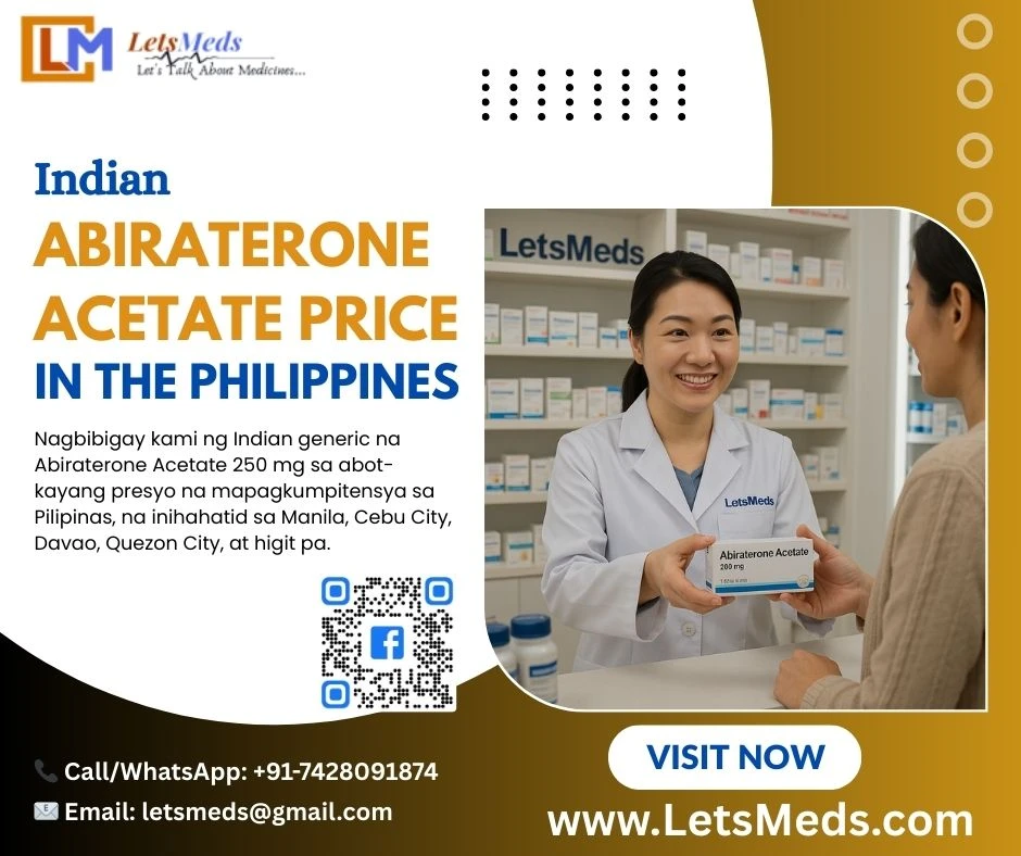 Buy Abiraterone Acetate Tablets Online in the Philippines – Affordable Price from LetsMeds