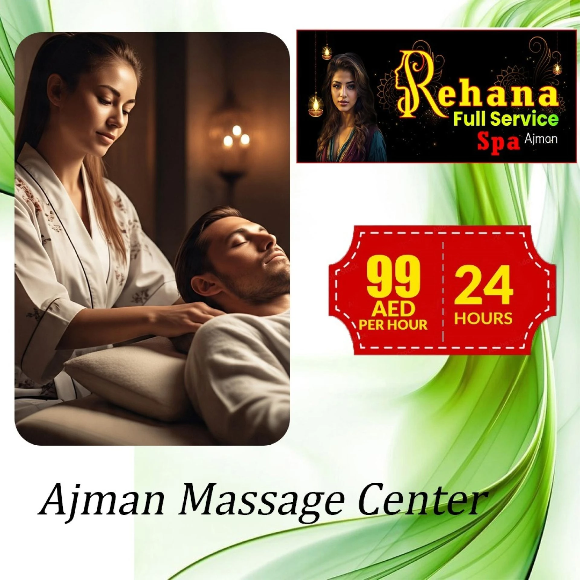 Rehana Spa Ajman | The Best Massage Spa Ajman