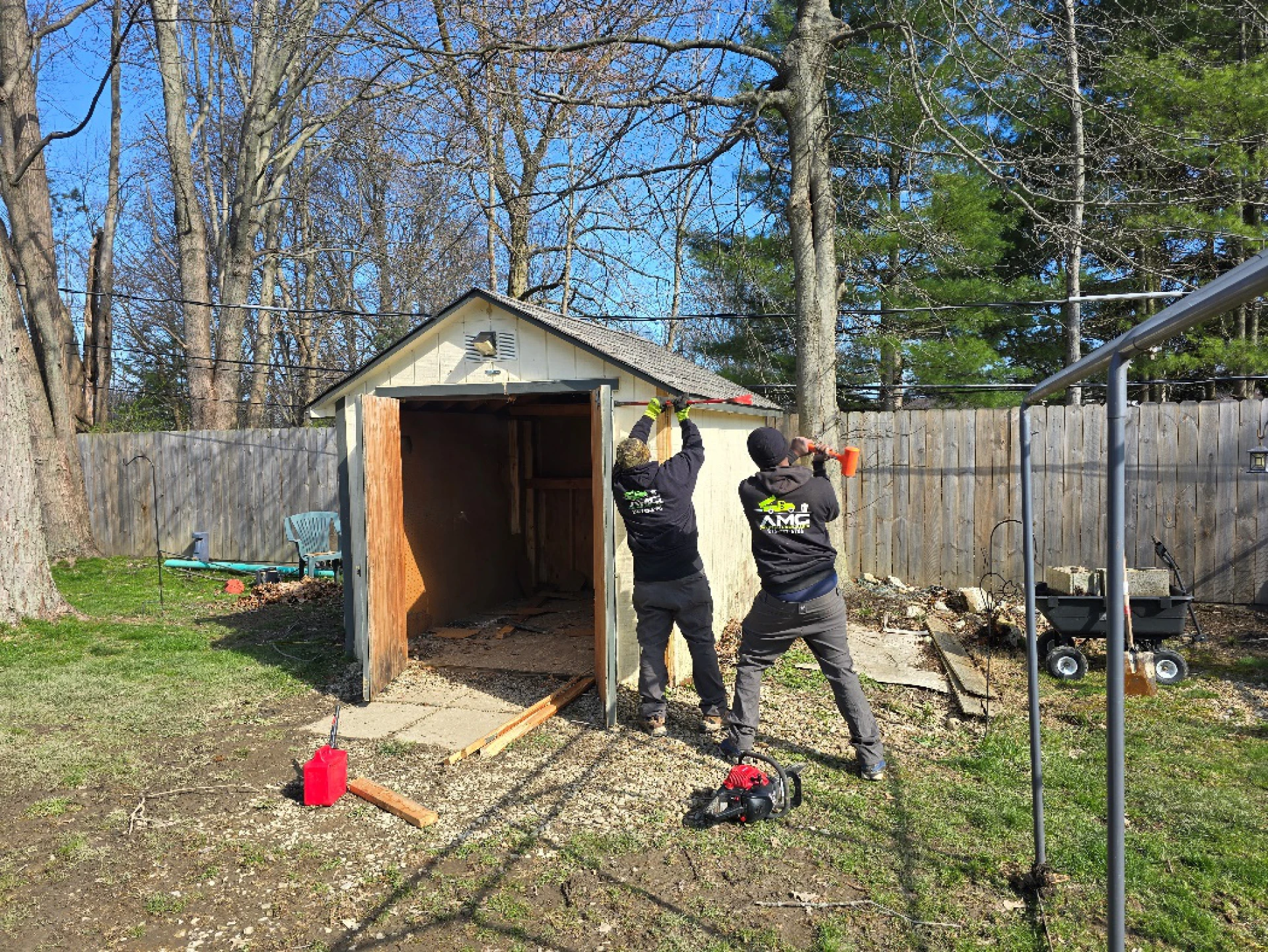 Don’t Let an Old Shed Bring Down Your Backyard—Remove It in One Day