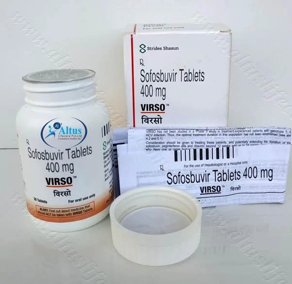 Virso Tablet Sofosbuvir (400mg)
Sofosbuvir Tablets: A New Dawn for Hepatitis C Treatment