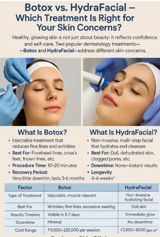 Botox vs. HydraFacial: Which Treatment Is Right for You?