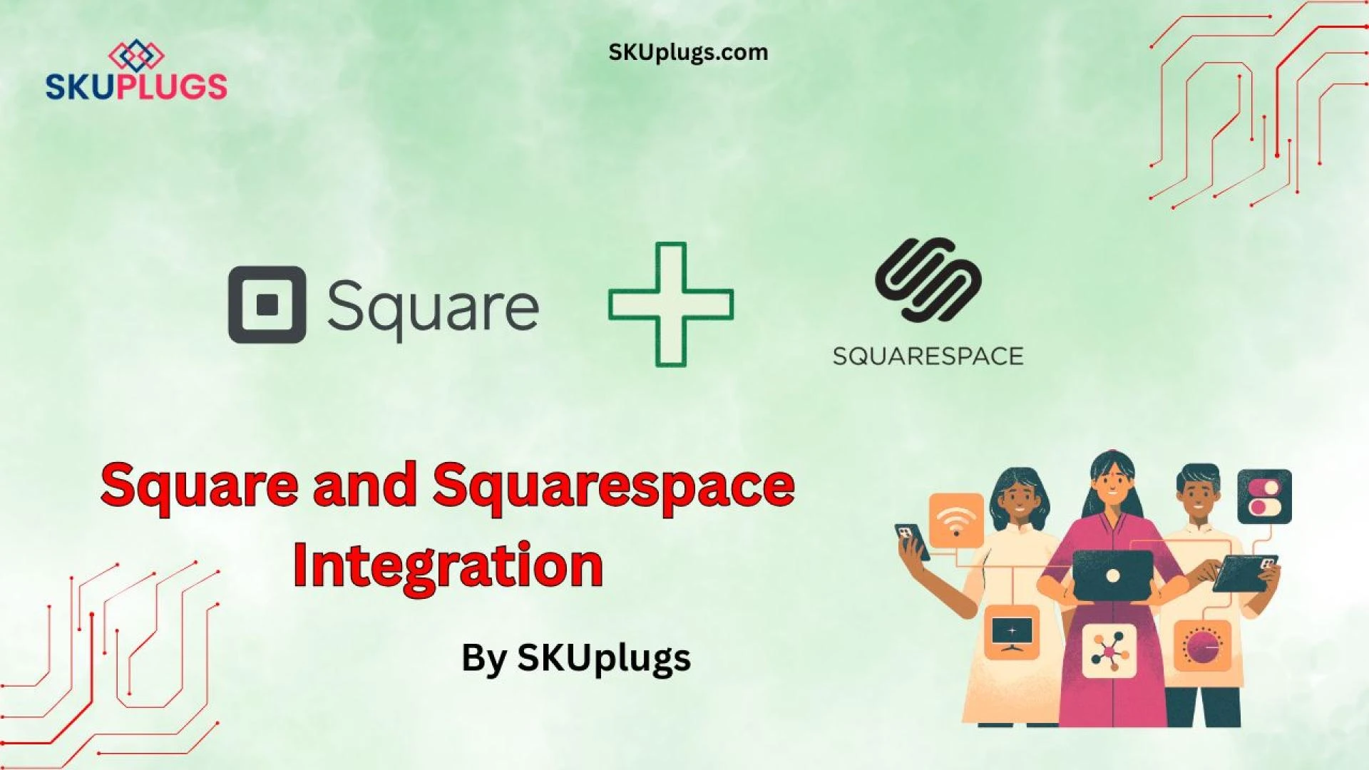 Square POS and Squarespace Integration by SKUplugs