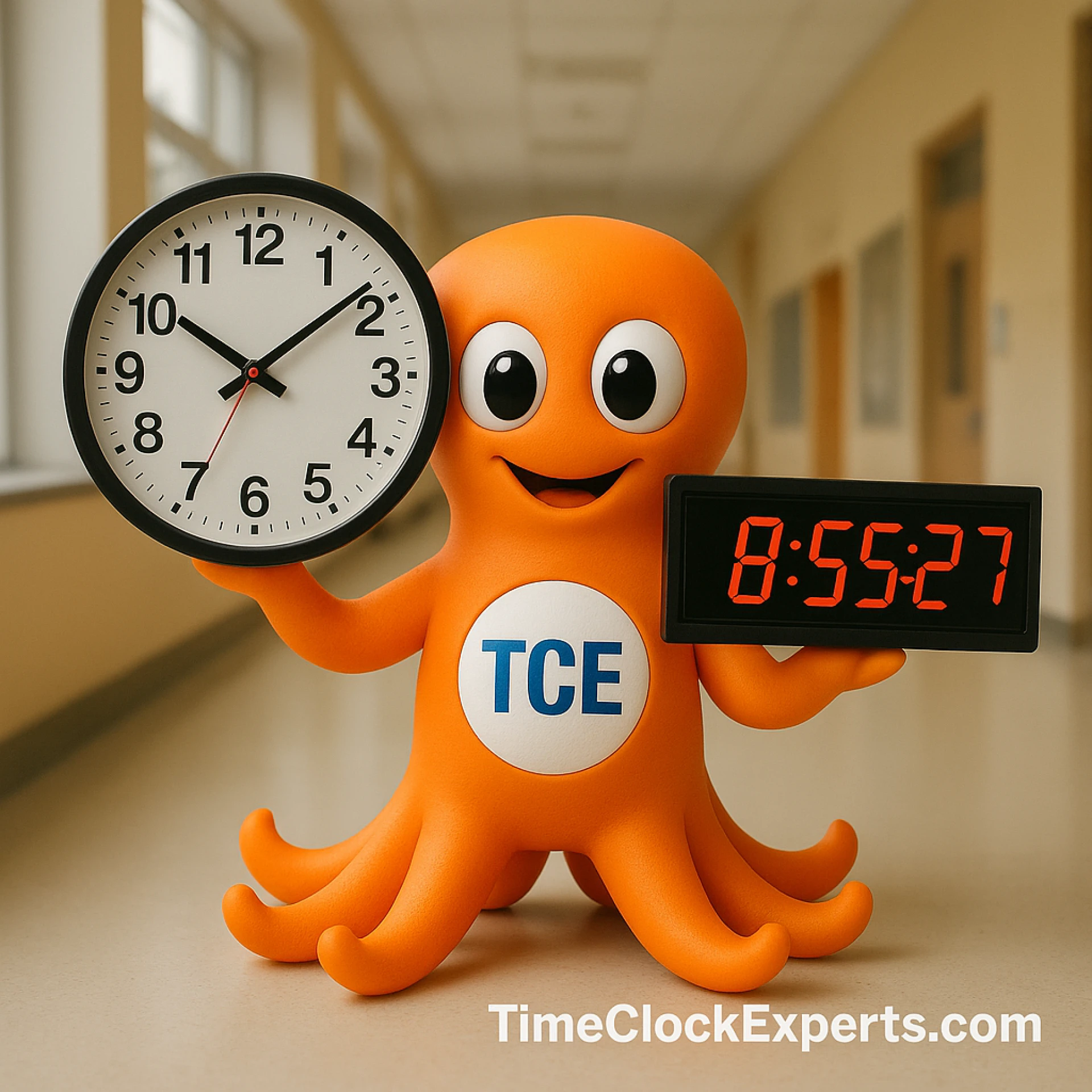 How Synchronised Digital Clocks Became the Invisible Backbone of Workplaces